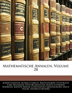 Mathematische Annalen, Volume 28