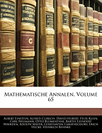 Mathematische Annalen, Volume 65