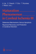 Maturation Phenomenon in Cerebral Ischemia III: Defensive Mechanisms Versus Apoptosis Neuronal Recovery and Protection in Cerebral Infarction