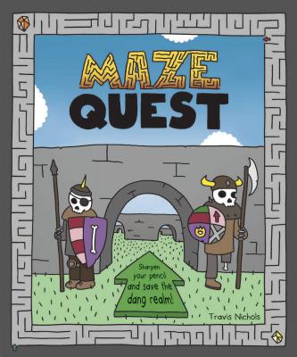 Maze Quest: (Adventure Books for Kids, Children's Fantasy Books, Interactive Kids Books, Activity Book for Kids) - Nichols, Travis