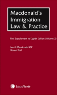 McDonald's Immigration Law and Practice. First Supplement to Eighth Edition.