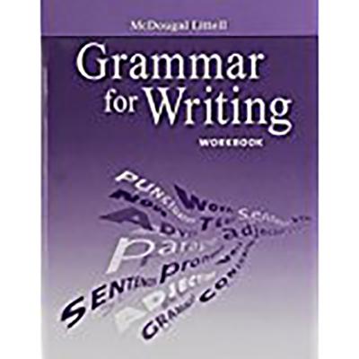 McDougal Littell Literature: Grammar for Writing Workbook Grade 12 British Literature - McDougal Littel (Prepared for publication by)