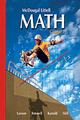 McDougal Littell Math Course 1: Student Edition 2007 - McDougal Littel (Prepared for publication by)