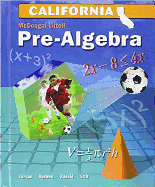 McDougal Littell Middle School Math: Student Edition Pre-Algebra 2008