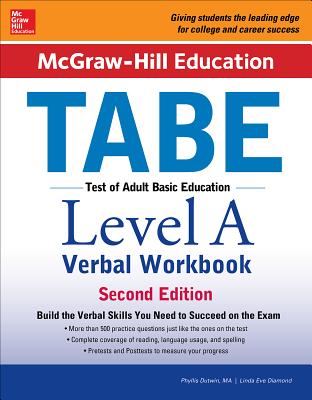 McGraw-Hill Education Tabe Level a Verbal Workbook, Second Edition - Dutwin, Phyllis, and Diamond, Linda Eve