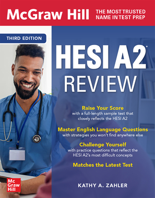 McGraw Hill Hesi A2 Review, Third Edition - Zahler, Kathy A