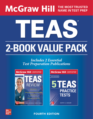 McGraw Hill Teas 2-Book Value Pack, Fourth Edition - Zahler, Kathy A, and Hanks, Wendy