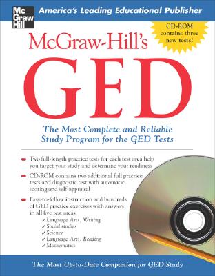 McGraw-Hill's GED W/ CD-ROM: The Most Complete and Reliable Study Program for the GED Tests - Mulcrone, Patricia, and Mulcrone Patricia