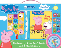 Me Reader Jr Peppa Pig: Me Reader Jr: Electronic Look and Find Reader and 8-Book Library