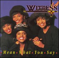 Mean What You Say - Witness