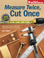 Measure Twice, Cut Once: Simple Steps to Measure, Scale, Draw and Make the Perfect Cut-Every Time.