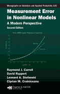 Measurement Error in Nonlinear Models: A Modern Perspective, Second Edition