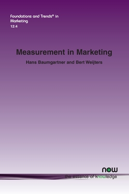 Measurement in Marketing - Baumgartner, Hans, and Weijters, Bert