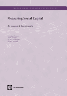Measuring Social Capital: An Integrated Questionnaire Volume 18