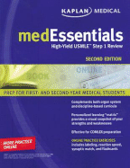 medEssentials: High-Yield USMLE Step 1 Review - Manley, Michael S, M.D., and Manley, Leslie D, PhD, and Reichert, Sonia (Editor)