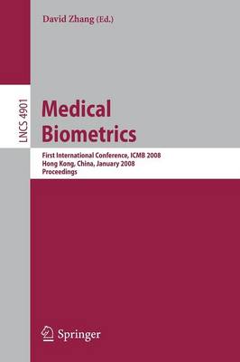 Medical Biometrics - Zhang, David Y (Editor)