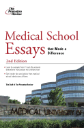 Medical School Essays That Made a Difference - Princeton Review