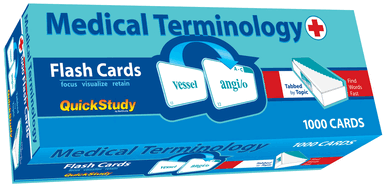 Medical Terminology Flash Cards (1000 Cards): a Quickstudy Reference Tool