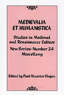 Medievalia Et Humanistica, No. 34: Studies in Medieval and Renaissance Culture