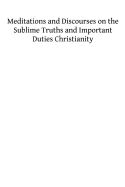 Meditations and Discourses on the Sublime Truths and Important Duties Christianity - Hermenegild Tosf, Brother (Editor), and Butler, Alban