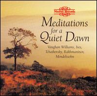 Meditations for a Quiet Dawn - Audrey Douglas (harp); Bla Drahos (flute); Michael Bochmann (violin); Susan Lynn (violin); Thomas Waddington (cello)