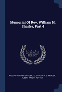 Memorial Of Rev. William H. Shailer, Part 4