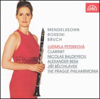 Mendelssohn, Rossini, Bruch: Works for Clarinet and Orchestra - Alexander Besa (viola); Ludmila Peterkov (clarinet); Nicolas Baldeyrou (basset horn); Prague Philharmonia;...
