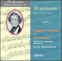 Mendelssohn: The Concertos for Two Pianos - Ian Munro (piano); Stephen Coombs (piano); BBC Scottish Symphony Orchestra; Jerzy Maksymiuk (conductor)