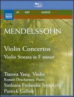 Mendelssohn: Violin Concertos; Violin Sonata in F minor - Romain Descharmes (piano); Tianwa Yang (violin); Jyvskyl Sinfonia; Patrick Gallois (conductor)