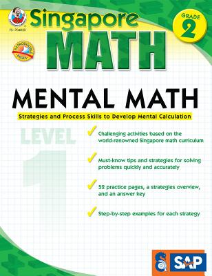 Mental Math, Grade 2: Strategies and Process Skills to Develop Mental Calculation - Singapore Asian Publishers (Compiled by), and Carson Dellosa Education (Compiled by)