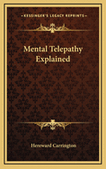 Mental telepathy explained