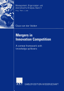 Mergers in Innovation Competition: A Contest Framework with Knowledge Spillovers