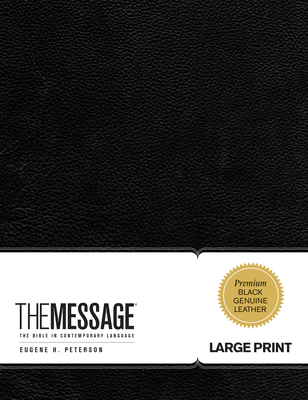 Message Large Print Bible-MS - Peterson, Eugene H (Translated by)