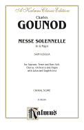 Messe Solenelle: Satb Divisi with Stb Soli (Orch.) (Latin, English Language Edition)