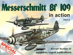 Messerschmitt BF 109 in action