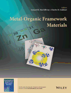 Metal-Organic Framework Materials - MacGillivray, Leonard R (Editor), and Lukehart, Charles M (Editor)