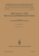 Metalle Und Metallkonstruktionen