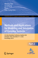 Methods and Applications for Modeling and Simulation of Complex Systems: 21st Asia Simulation Conference, AsiaSim 2022, Changsha, China, December 9-11, 2022, Proceedings, Part II