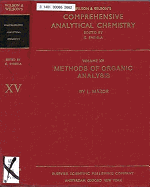 Methods of Organic Analysis