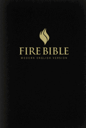 Mev Fire Bible: Black Bonded Leather - Modern English Version