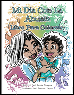 Mi Da con la Abuela: Libro Para Colorear
