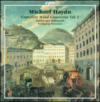 Michael Haydn: Complete Wind Concertos, Vol. 1 - Ernst Schlader (clarinet); Franz Landlinger (trumpet); Johannes Hinterholzer (horn); Linde Brunmayr-Tutz (flute);...