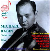 Michael Rabin: Collection, Vol. 3 - Michael Rabin (violin)