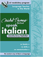 Michel Thomas Method Speak Italian Vocabulary Builder