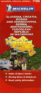 Michelin Slovenia, Croatia, Bosnia and Herzegovina, Serbia, Montenegro, Yugoslava. Republic of Macedonia (Michelin Map) - 