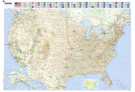 Michelin USA Map (Laminated) No.13761(932)