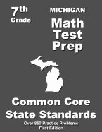 Michigan 7th Grade Math Test Prep: Common Core Learning Standards