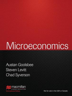 Microeconomics (Palgrave Version) - GOOLSBEE, AUSTAN