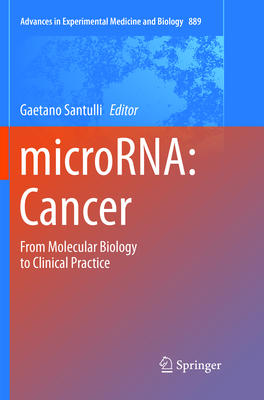 MicroRNA: Cancer: From Molecular Biology to Clinical Practice - Santulli, Gaetano (Editor)