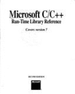 Microsoft C - C++ Run-Time Library Reference